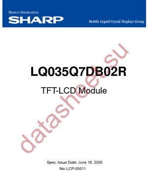 LQ035Q7DB02R datasheet  